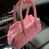 Cozy Chic Faux Shearling Shoulder Bag