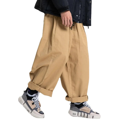 American Spring Casual Loose Wide Leg Pants