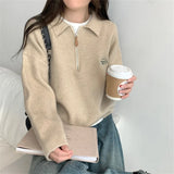 Oversized Loose Korean Sweater