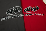 Red Oversized Soccer Style T-shirt