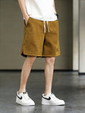 Drawstring Baggy Sweat Shorts