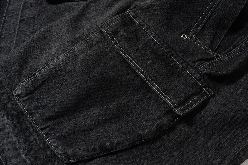 Zip-Up Loose Washed Pocket Jorts