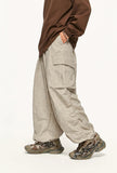Vintage Distressed Baggy Cargo Pants
