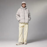 Model wearing the white Urban Comfort Sweatpants 