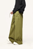 Drawstring Baggy Cargo Pants