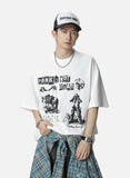 Y2K Graphic Oversized Cotton T-Shirt