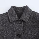 Effortless Decorative Style Loose Wind Coat