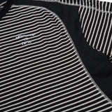 Lightweight Retro Striped Vintage Patchwork T-Shirt