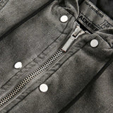 Structured Utility Hoodie Jacket