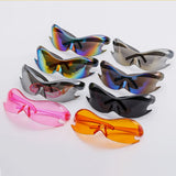 Futuristic Wraparound Sunglasses