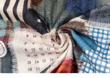 Graphic Patchwork Short Sleeve Shirt