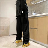 Japanese Style Detailed Baggy Pants