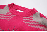 Star Graphic Oversized Sweater