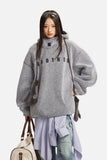 Y2K Cozy Oversized Fleece Faux Fur Hoodie