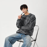 Comfortable Tiedye Crew Neck Sweatshirt