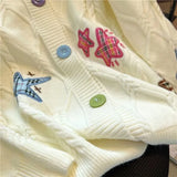 Stars Embroidery Sweater