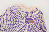 Spider Pattern High-Quality Knitted Sweater