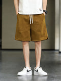 Drawstring Baggy Sweat Shorts
