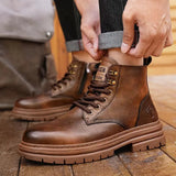 Exquisite Versatile High Leather Boots