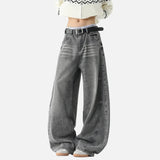 Vintage American Style Hip Hop Denim Wide Leg Jeans