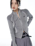 Vintage Embroidery Zip-up Jacket