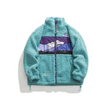 Warm Plush Winter Fleece Parkas Jacket