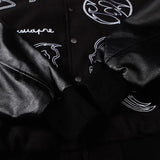 Y2K Versatile Patchwork Hip Hop Varsity Leather Jacket