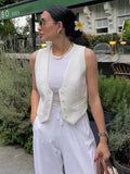 Summer Polyester Women's Vest