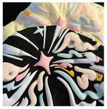 Loose Butterfly Print Oversized T-shirt