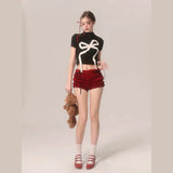 Coquette Whimsical Charm Crop Top