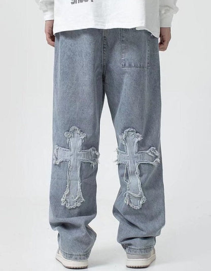 Cross Baggy Jeans
