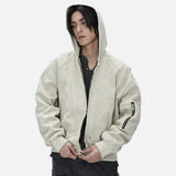 American Washed American Style Bomber Jacket