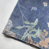 Cool Trendy Floral Printed Loose Fit Denim Jeans