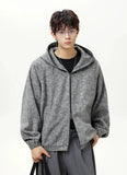 Lazy Style Oversized Mohair Blend Jacket