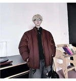 Men Thickened Cotton Padded Winter Jacket
