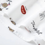 Plush Colorful Van Gogh Graphic Oversize Shirt