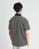 Men's Casual Stylish Korean Striped Polo T-Shirt