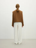 French Wool Heavy Industry Cardigan
