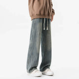 Retro Casual Loose Wide Leg Jeans
