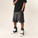 Essential American Style Raw Edge Denim Short