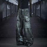 Streetwear High Quality Personalized 3D Printed Jeans