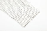 Versatile Vertical Stripes Long Sleeve Shirt