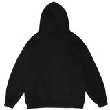 Essential Graffiti Print Hip Hop Hooded Sweatshirt