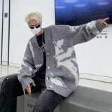 Y2k Knitted Embroidery Sweater