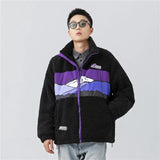 Warm Plush Winter Fleece Parkas Jacket