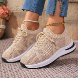 Breathable Comfy Mesh Trainers Flat Sneaker