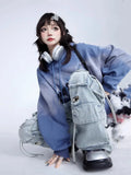 Elevated Vintage Cargo Wide Leg Jeans