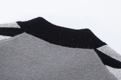 Turbo Drive Gray Star Sweater