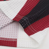 Warm Mesh Patchwork Graphic Print Casual T-Shirt