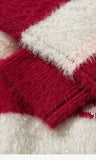 Christmas Snowflake Stripes Knitted Sweater